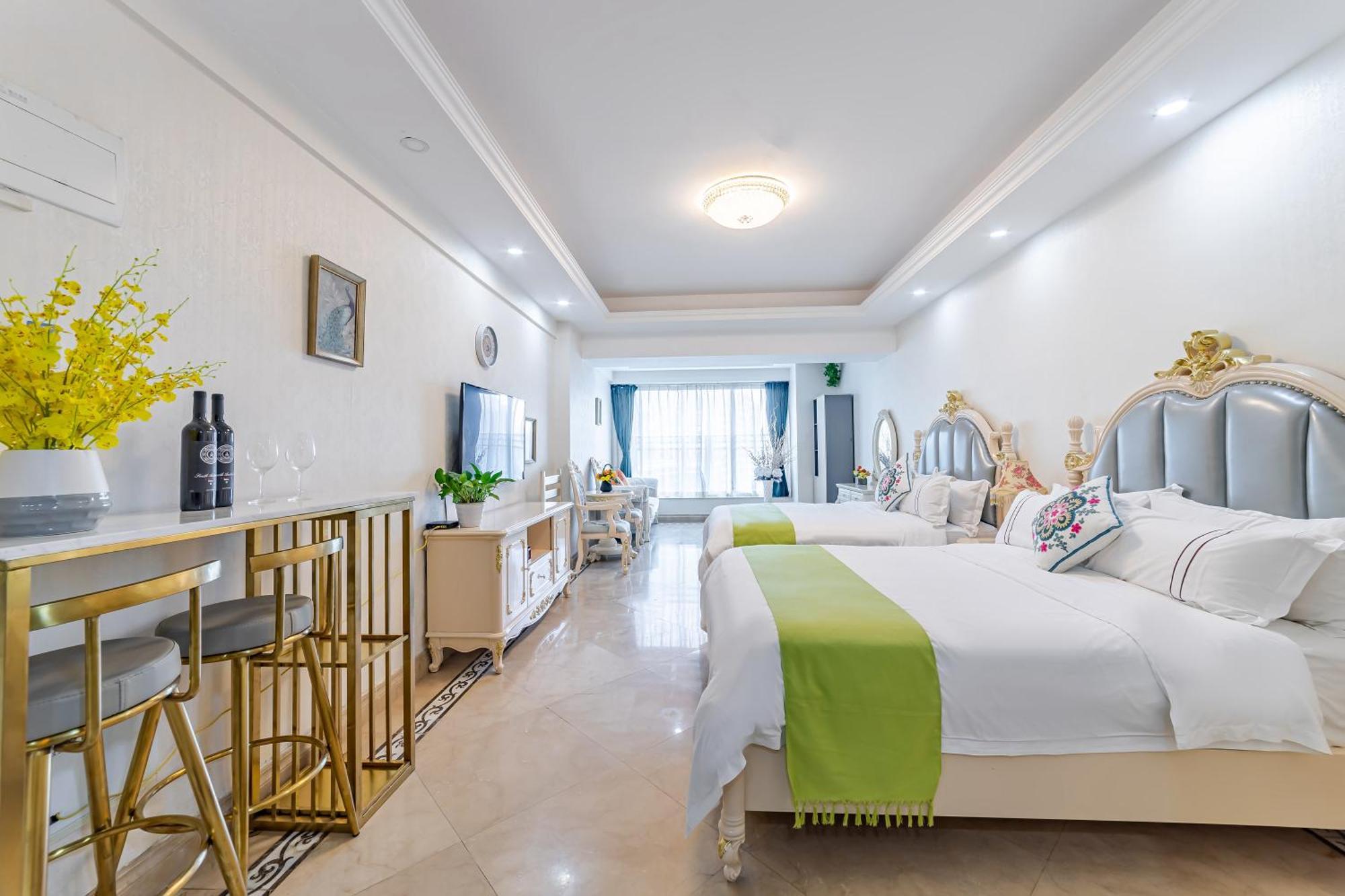 Waifiden Guangzhou Haizhu Square Wanyi Apartment المظهر الخارجي الصورة