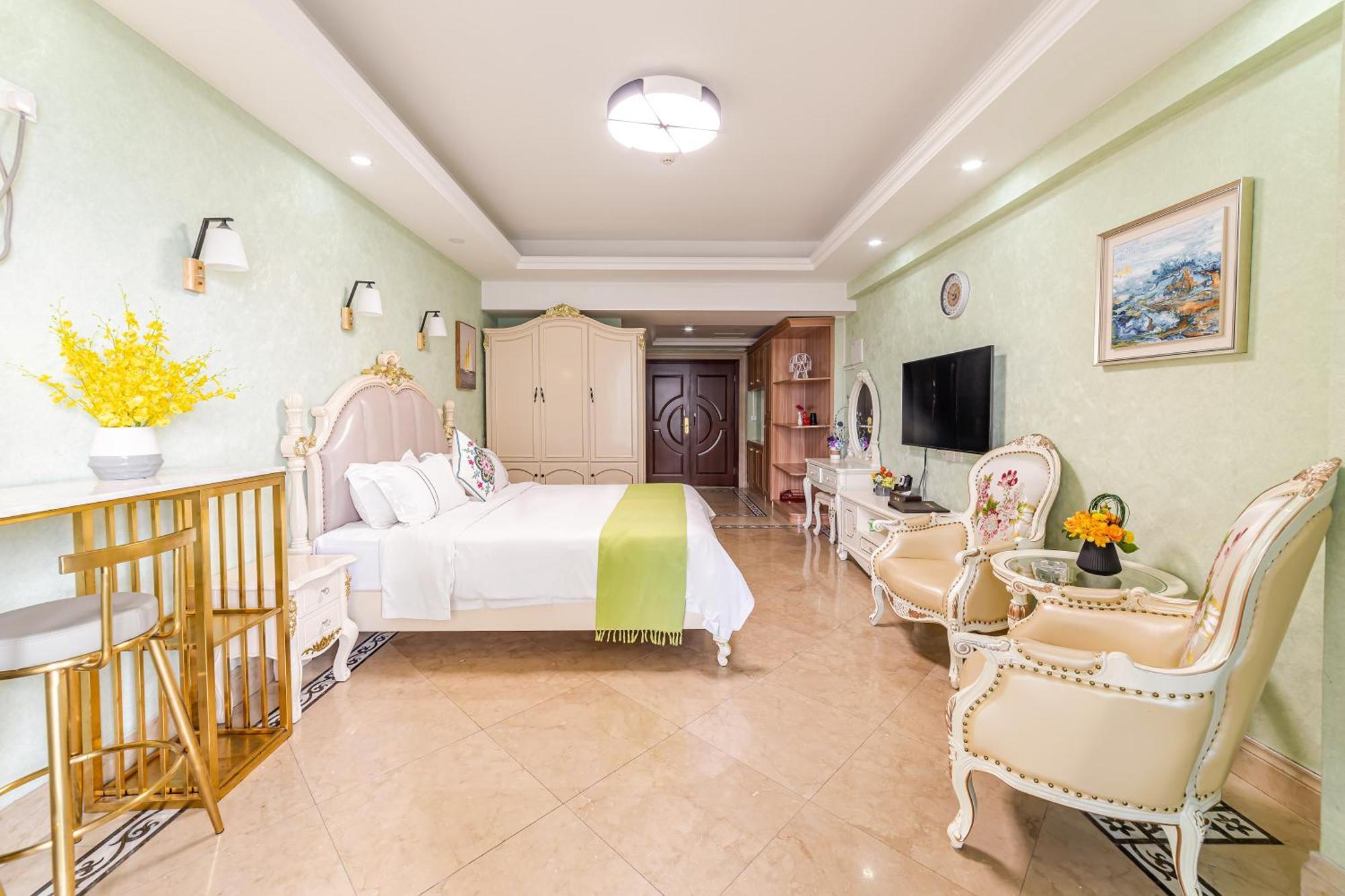 Waifiden Guangzhou Haizhu Square Wanyi Apartment المظهر الخارجي الصورة
