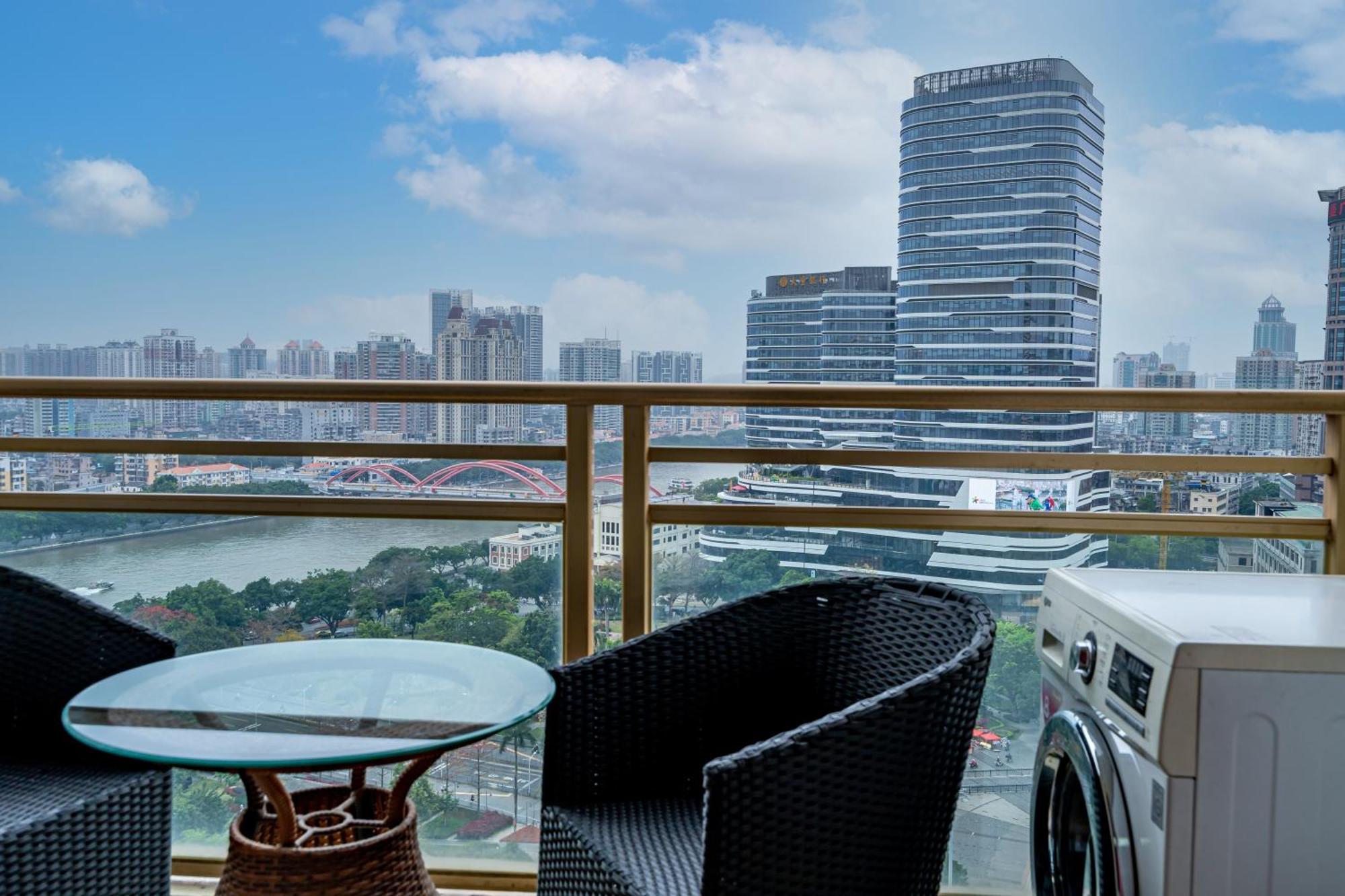 Waifiden Guangzhou Haizhu Square Wanyi Apartment المظهر الخارجي الصورة