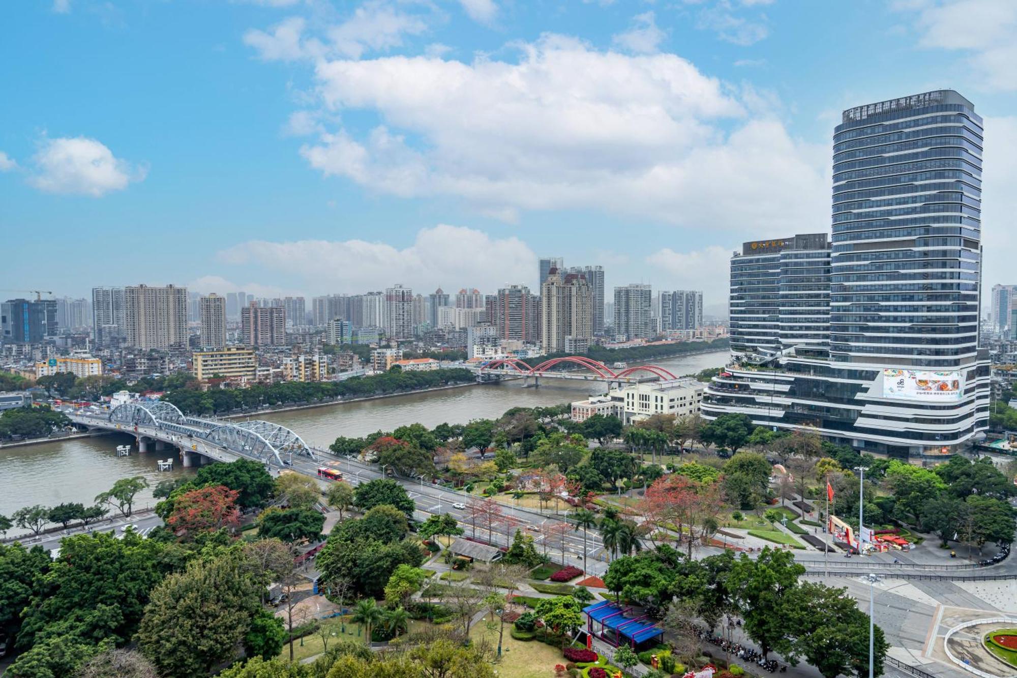 Waifiden Guangzhou Haizhu Square Wanyi Apartment المظهر الخارجي الصورة