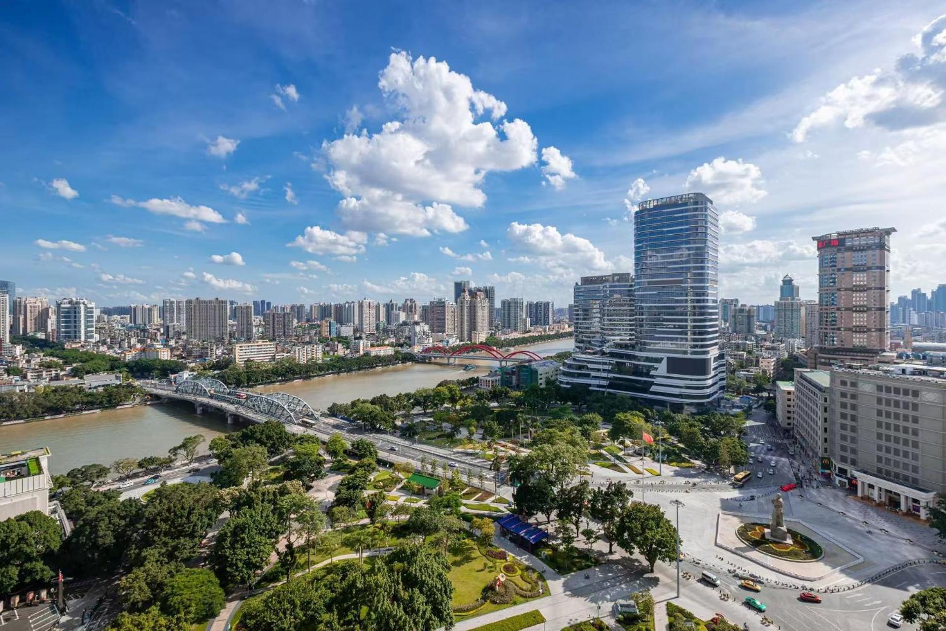 Waifiden Guangzhou Haizhu Square Wanyi Apartment المظهر الخارجي الصورة